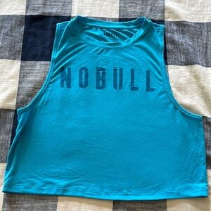 NOBULL Blue Crop Top